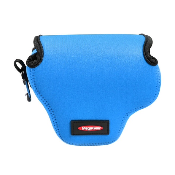 Mini Portable Neoprene Camera Bag & Case for Canon SX520 HS, Size: 10*10*13cm(Blue)