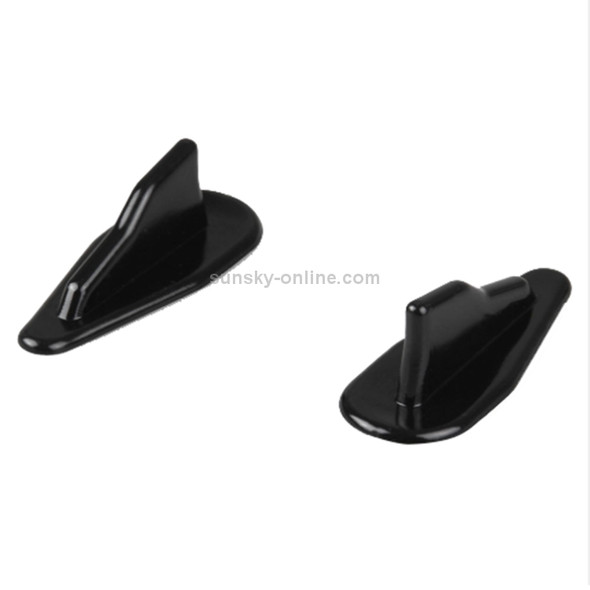 Universal Car Modification EVO Style Car Roof Radio Signal Shark Fin Decoration Accessories(Black)