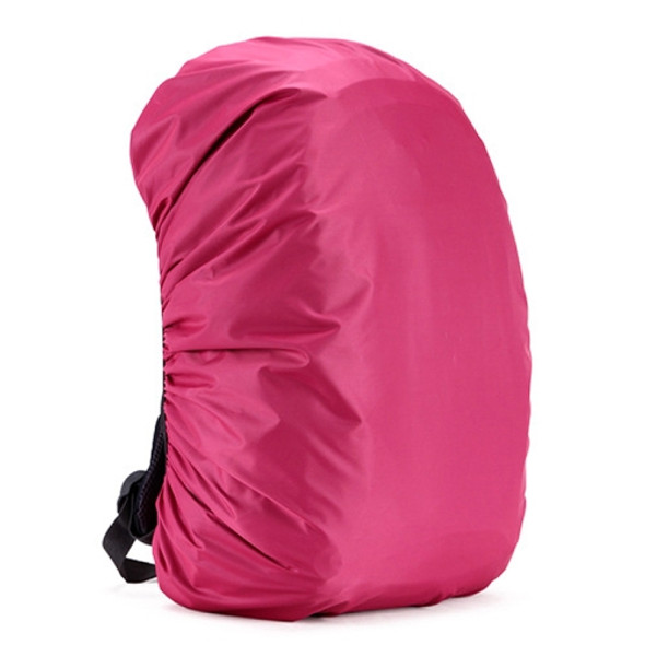 45L Adjustable Waterproof Dustproof Backpack  Rain Cover Portable Ultralight Protective Cover(Pink)