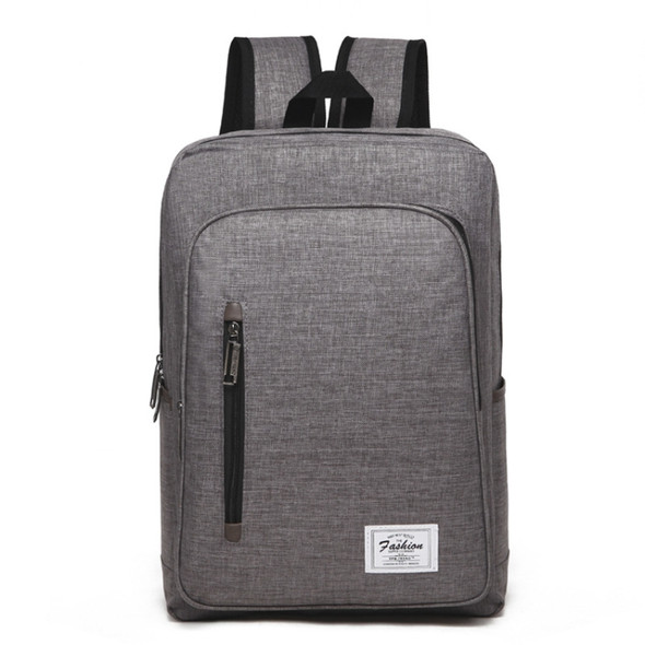 Universal Multi-Function Oxford Cloth Laptop Computer Shoulders Bag Business Backpack Students Bag, Size: 43x29x11cm, For 15.6 inch and Below Macbook, Samsung, Lenovo, Sony, DELL Alienware, CHUWI, ASUS, HP(Grey)