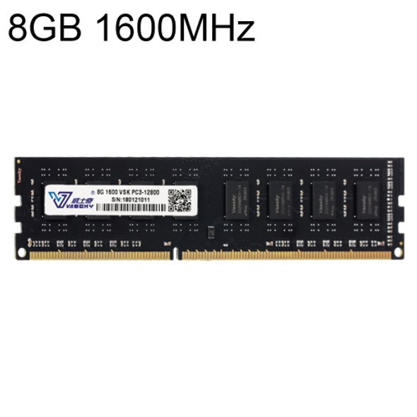 Vaseky 8GB 1600MHz PC3-12800 DDR3 PC Memory RAM Module for Desktop