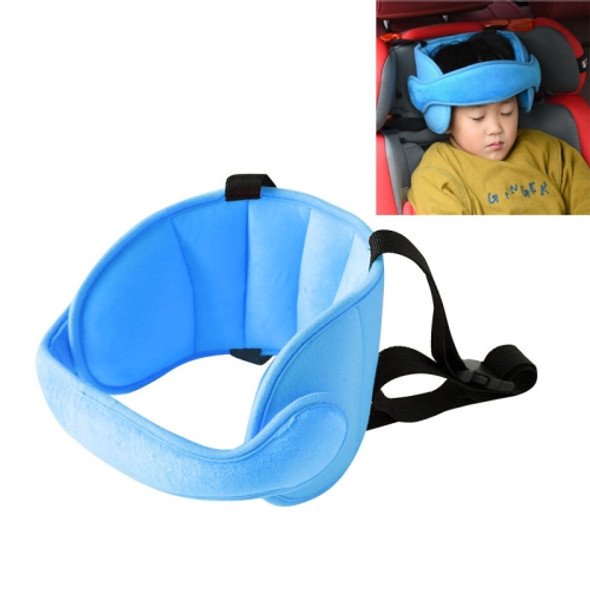 Child Car Seat Head Support Comfortable Safe Sleep Solution Pillows Neck Travel Stroller Soft Caushion(Blue)