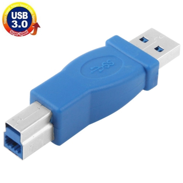 Super Speed USB 3.0 AM to BM Adapter (Blue)