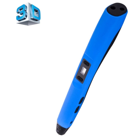 F20 Gen 4th 3D Printing Pen with LCD Display(Blue)