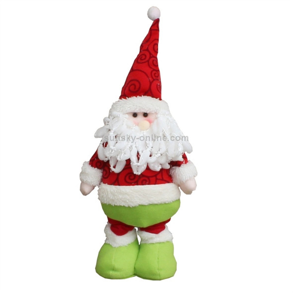 CX15934 Cloud Santa Claus Scalable Doll Window Ornament Christmas Decoration