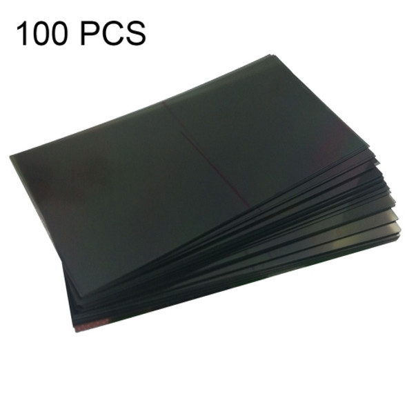 100 PCS LCD Filter Polarizing Films for Galaxy Note 4 / N910