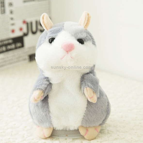 3 PCS Educational Toys Cartoon Hamster Cute Become Sound Recording Voles Children Birthday Gift, Random Color Delivery, Size: 15*8*8cm