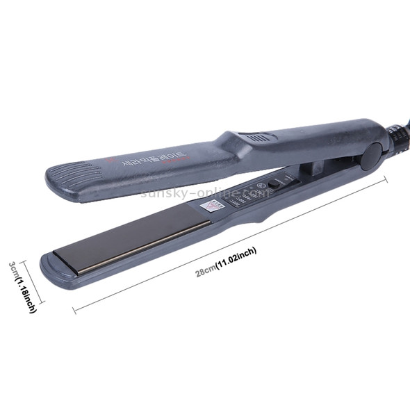 Flat Iron Electric Curling Hair Straightener, Size: Small, US Plug