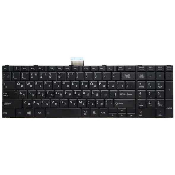 RU Version Keyboard for Toshiba Satellite C50-A C50-A506 C50D-A C55T-A C55-A C55D-A(Black)