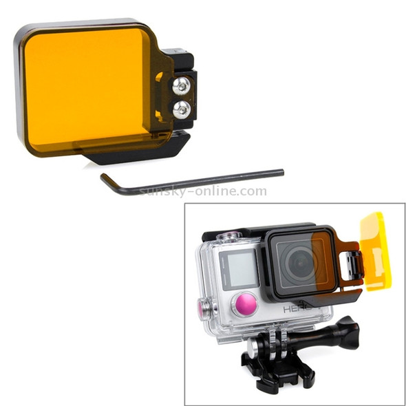 TMC Light Motion Night under Sea Filter for GoPro Hero 4 / 3+(Orange)