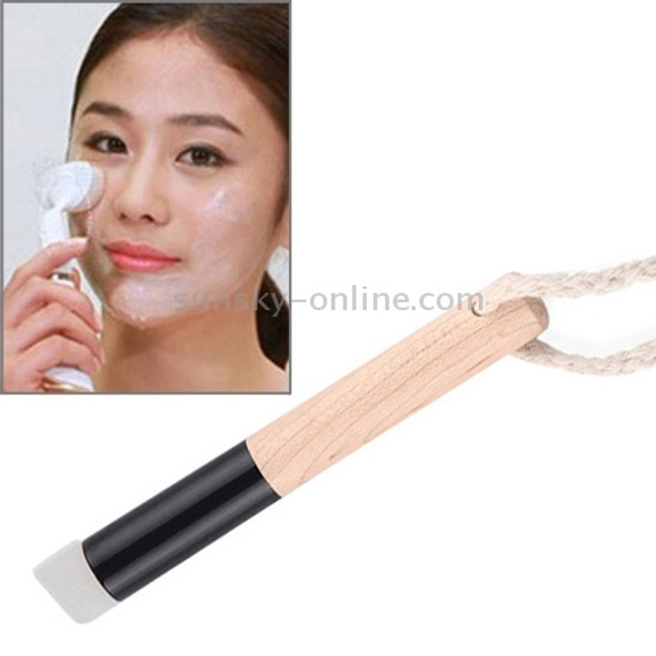 1pc Top Universal Washing Nose Clear Inclined Brush with Hawthorn Wood Handle