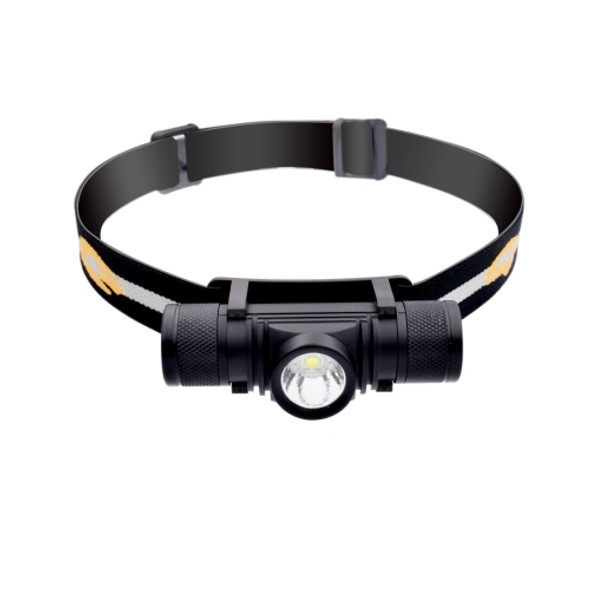 D10 5W XML-2 IPX6 Waterproof Headband Light, 1200 LM USB Charging Adjustable Outdoor LED Headlight