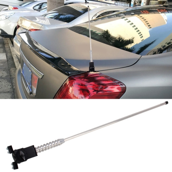 PS-411 Universal Car Auto Modified Decoration Extensile Aerial Glass-mount Cellular Antenna(Silver)