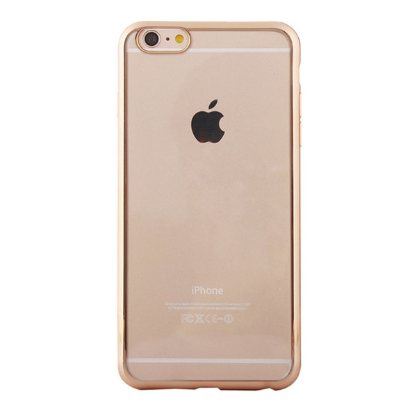 Electroplating TPU Case for iPhone 6 & 6s(Gold)