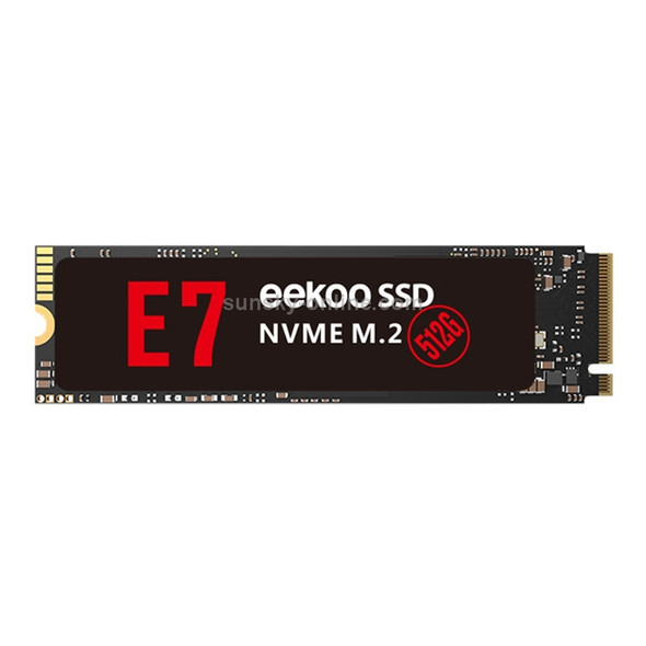 eekoo E7 NVME M.2 PCI-E Interface Solid State Drive for Desktops / Laptops, Capacity: 512GB