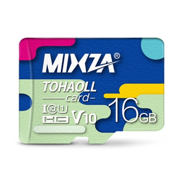 MIXZA 16GB High Speed Class10 Colorful TF(Micro SD) Memory Card