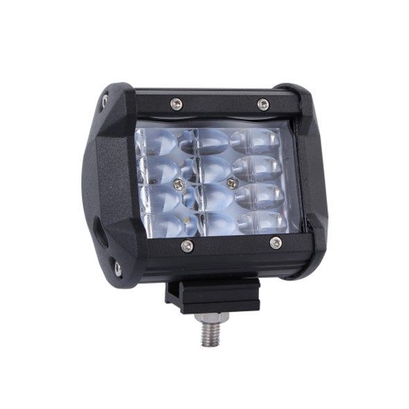 4 inch Four Rows 15W 2000LM 6000K Car Truck Off-road Vehicle LED Work Lights Spotlight