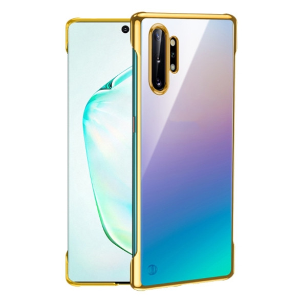 For Galaxy Note 10 SULADA Borderless Plated PC Protective Case(Gold)