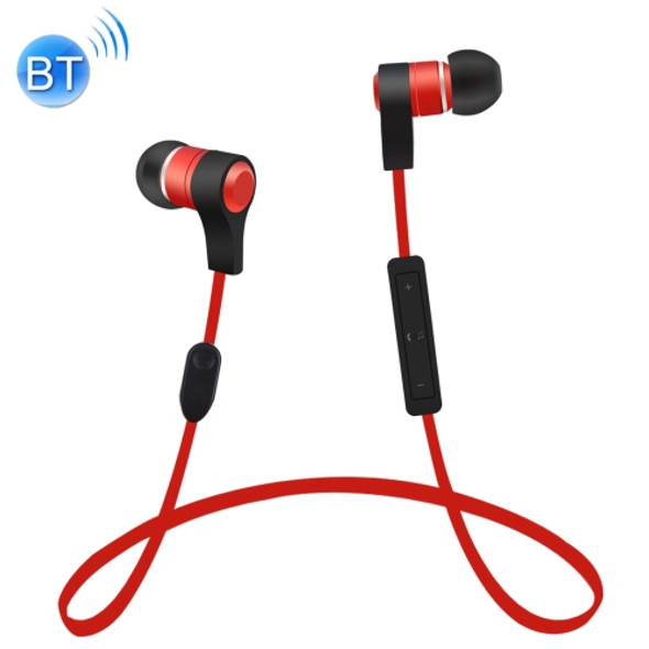 BTH-I8 Stereo Sound Quality Magnetic Absorption V4.2 + EDR Bluetooth Sports Headset, Bluetooth Distance: 8-15m, For iPad, iPhone, Galaxy, Huawei, Xiaomi, LG, HTC and Other Smart Phones(Red)