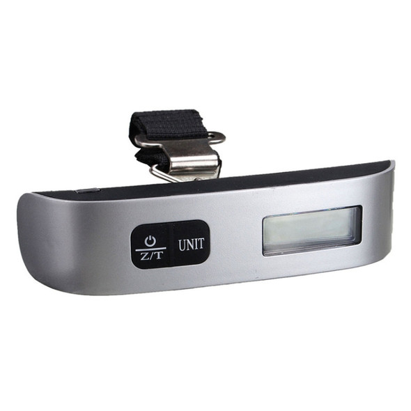 Mini Handheld Luggage Electronic scales with Zero and Tare(Black)