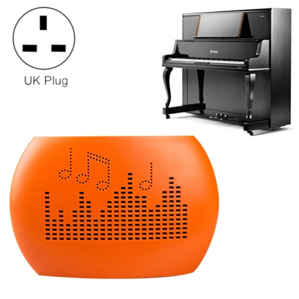 INVITOP Mini Portable Piano Musical Instrument Moisture-proof Dehumidifier Wardrobe Kitchen Shoe Cabinet Automatic Moisture Absorber, UK Plug(Orange)