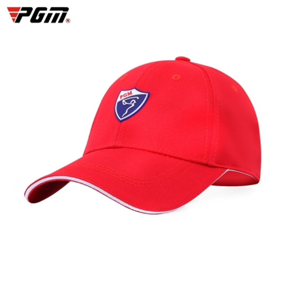 PGM Golf Top Sports Shade Leisure Ball Cap Shade Hat (Red)