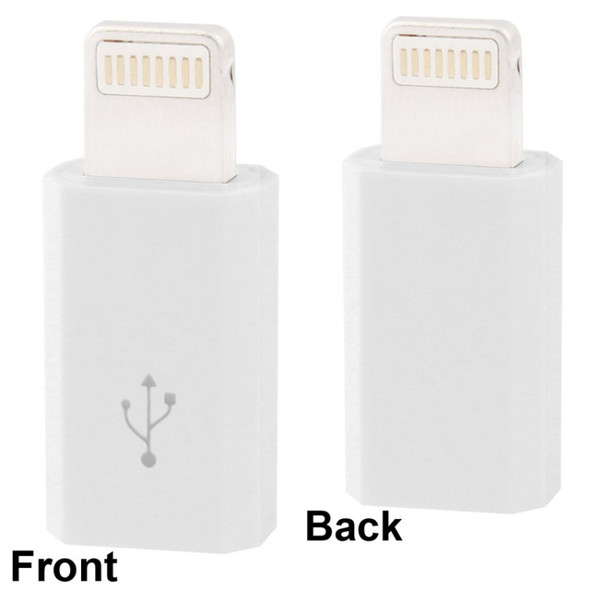 Micro 5 Pin USB to Charge & Data Transfer Adapter, Suitable for iPhone 6 & 6 Plus, iPhone 5 / iPod touch 5 / iPad mini / mini 2 Retina / iPad 4(White)