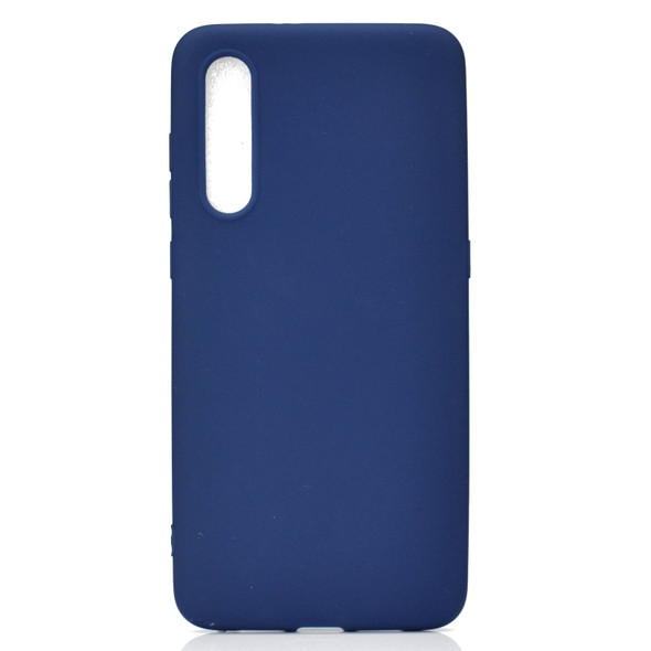 For Galaxy A50 Candy Color TPU Case(Blue)