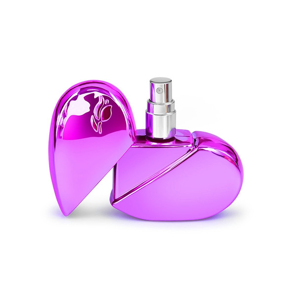 Heart-shaped Spray Perfume Bottle(Purple)