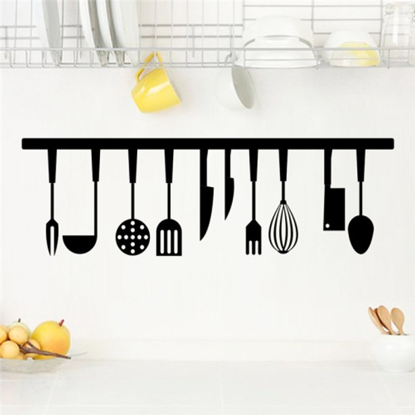 3D Effect Kitchen Tools Restaurant Wall Stickers Kitchen Decoration Home Decor DIY Wall Art