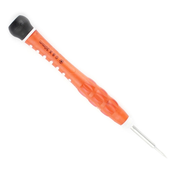 Professional Repair Tool Open Tool 0.8 x 30mm Pentacle Tip Socket Screwdriver(Orange)