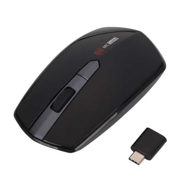 MCSaite MC-369AG USB-C / Type-C 1600DPI Three-speed Adjustable 4-button Wireless Optical Mouse