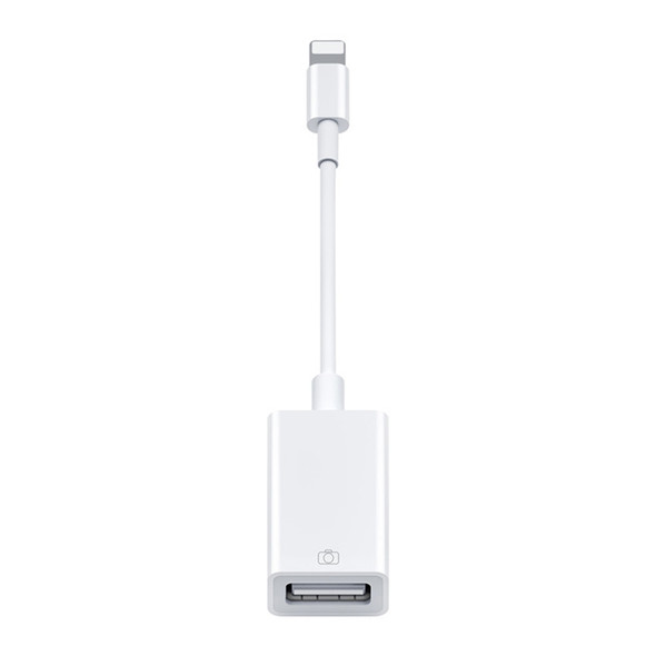 USB OTG Connection Kit, For iPad 4 / iPad mini 1 / 2 / 3 (10cm)(White)