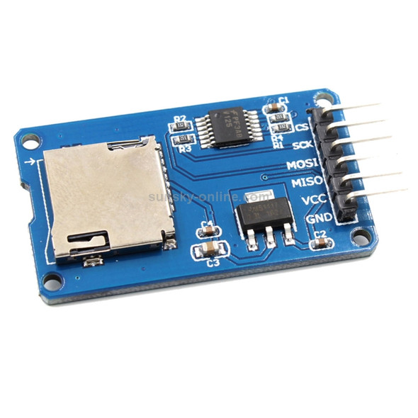 Micro SD / TF Card Reader Module Compatible for Arduino / RPI / AVR