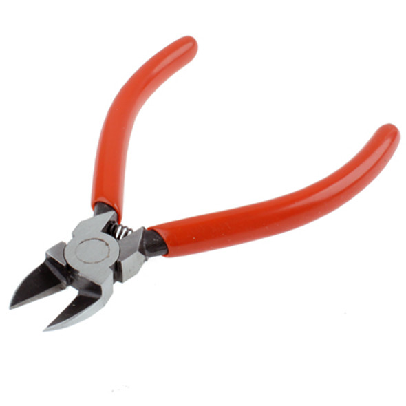 Plastic Nippers, 125mm MTC Micro Plastic Outlet Forceps Nippers Flat Blade ideal for Precise PCB Work (WL-4)