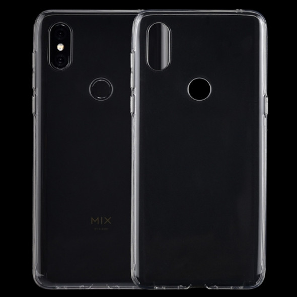 0.75mm Ultrathin Transparent TPU Soft Protective Case for Xiaomi Mi Mix 3