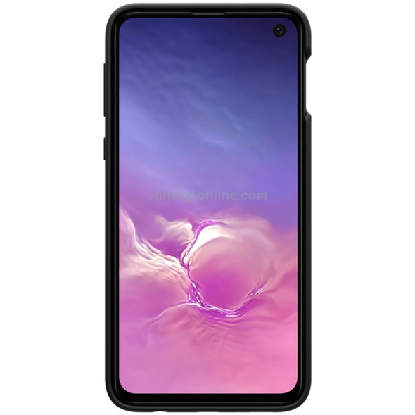 NILLKIN  Liquid Silicone Shockproof Soft Case for Galaxy S10 E (Black)