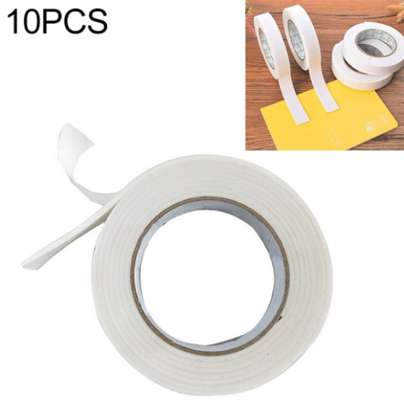 10 PCS Super Strong Double Faced Adhesive Tape Foam Double Sided Tape Self Adhesive Pad For Mounting Fixing Pad Sticky, Length:3m(30mm)