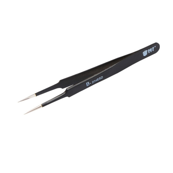 BEST BST-204ESD 202 Stainless Steel Anti-static Tip Tweezers