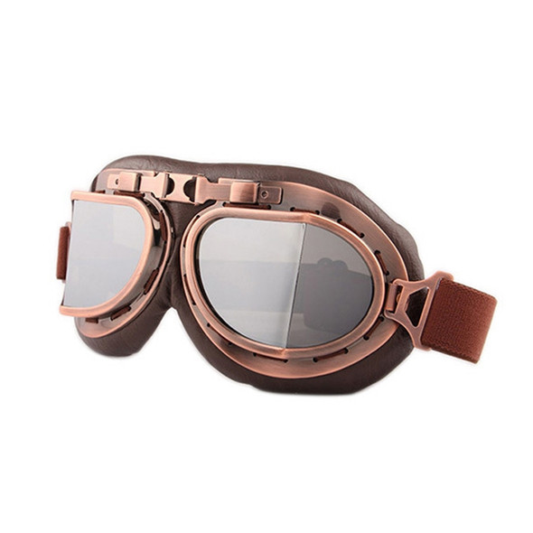 Protective Glasses Dustproof Anti-wind / Sand Riding Motorcycle Goggles Industrial Goggles(Silver Plating Lens)