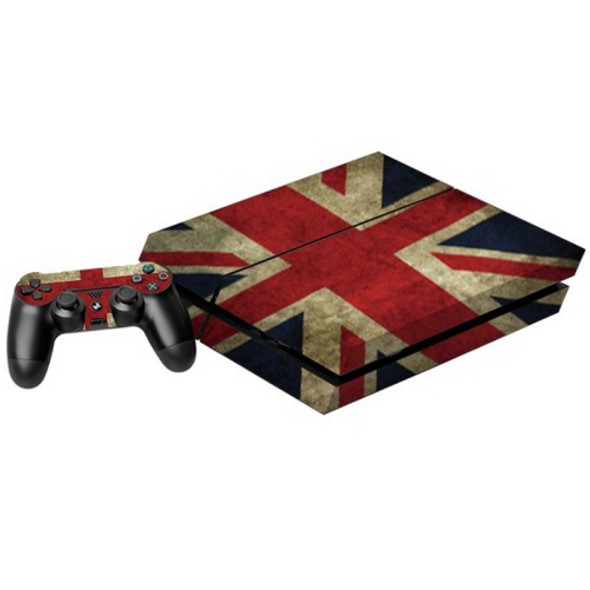 UK Flag Pattern Decal Stickers for PS4 Game Console