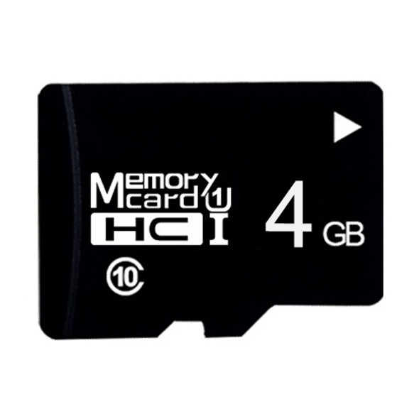 4GB High Speed Class10 Black TF(Micro SD) Memory Card