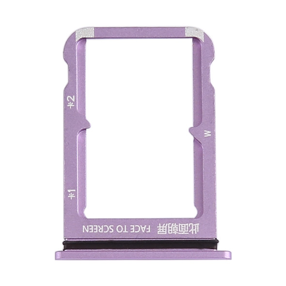 SIM Card Tray + SIM Card Tray for Xiaomi Mi 9(Purple)