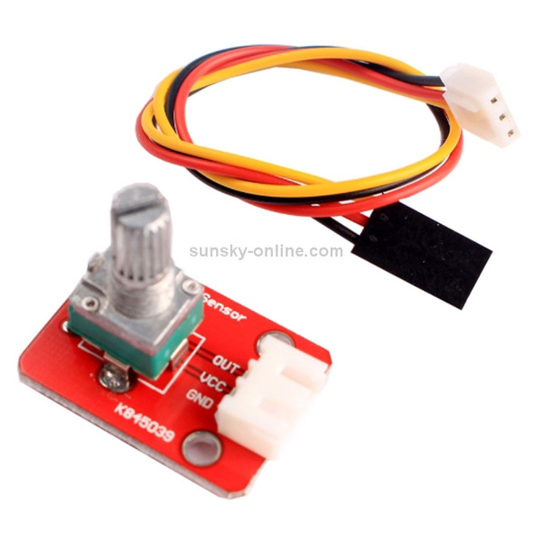 Adjustable Potentiometer Module with 3 Pin Dupont Line for Arduino / Intelligent Home Furnishing