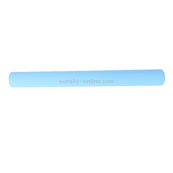 1.52m x 0.5m Grind Arenaceous Auto Car Sticker Pearl Frosted Flashing Body Changing Color Film for Car Modification And Decoration(Baby Blue)