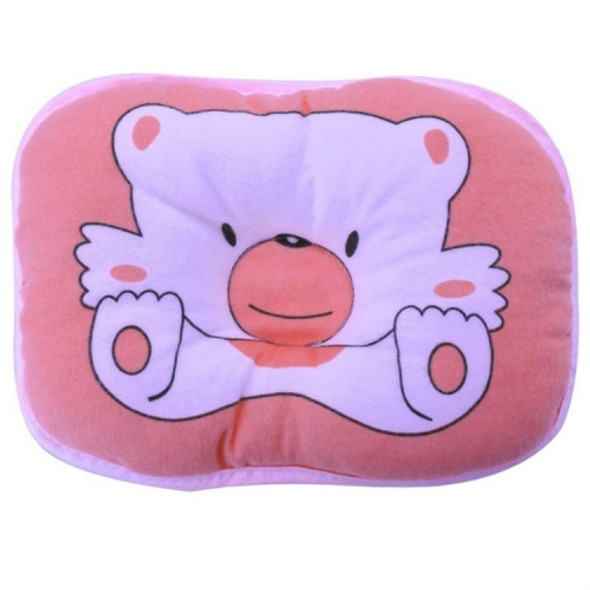 Baby Pillow Styling Pillow Cartoon Anti-headrest Pillow(Pink)