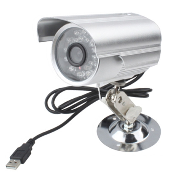 Digital Video Recorder Camera with TF Card Slot, Support Sound Recording / Night Vision / Motion Detection Function, Shooting Distance: 10m(Silver)