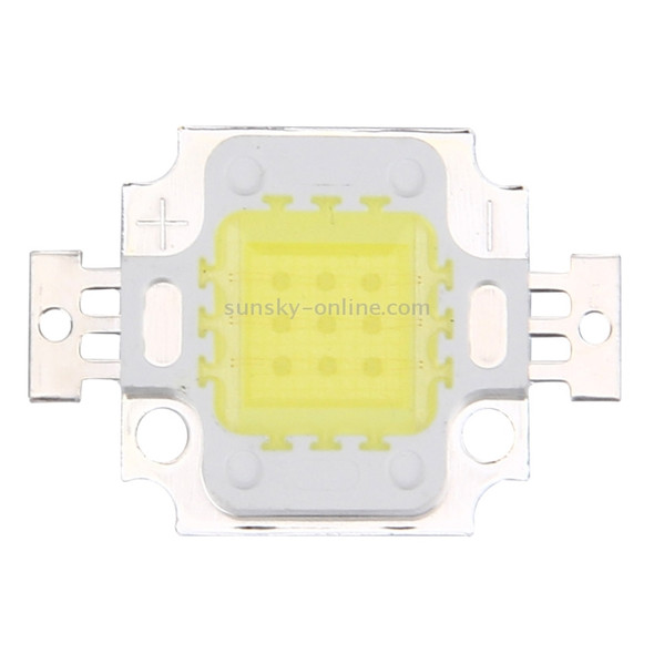 10 PCS 10W High Power LED Integrated Light Lamp(White Light)