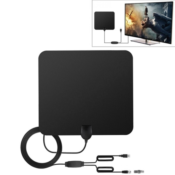 DVB-T2 ATSC 50 Miles Range 28dBi HD Digital Indoor Outdoor TV Antenna with 4m Coaxial Cable