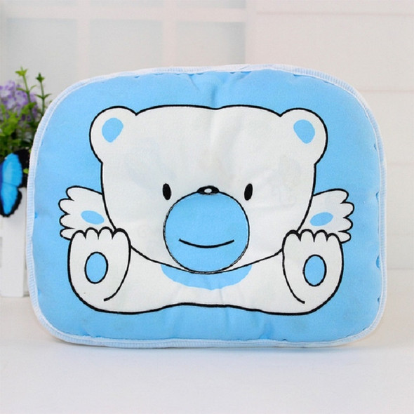 Baby Pillow Styling Pillow Cartoon Anti-headrest Pillow(Blue)